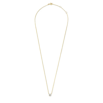 Cléa Moissanit Stone Necklace | Gold 14k