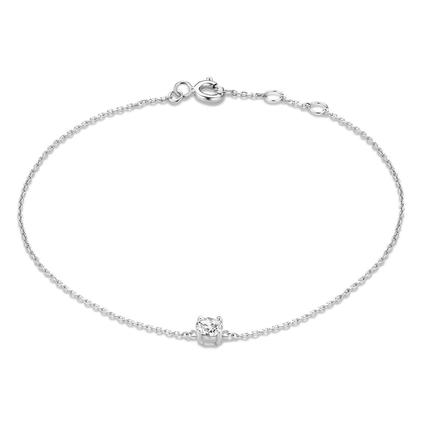 Cléa Moissanit Stone Bracelet | Gold 14k