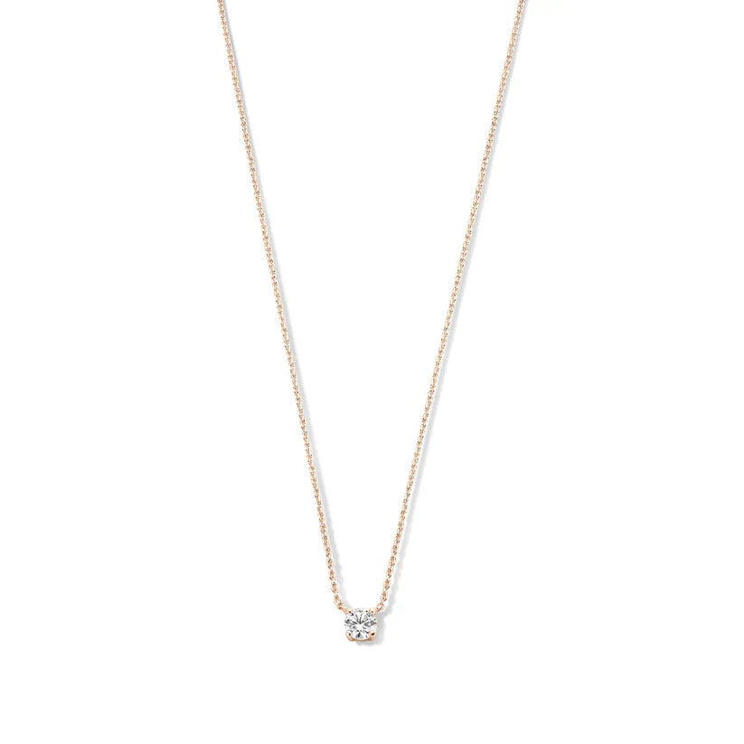 Cléa Moissanit Stone Necklace | Gold 14k