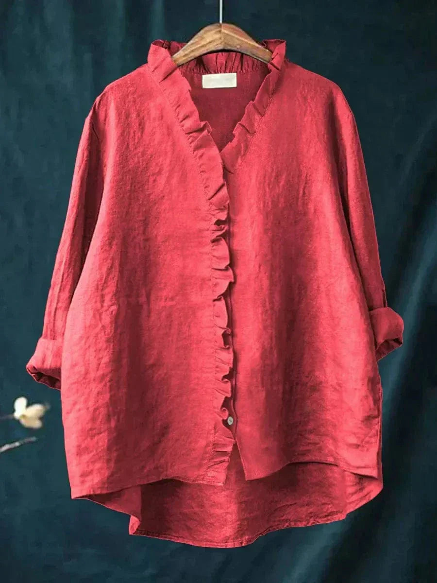 Eline™ - Linnedbluse
